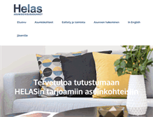 Tablet Screenshot of helas.fi